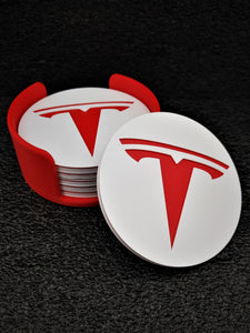 Vehicle Drink Coaster Set 3D Printed Model