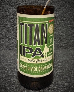 Titan IPA Beer Bottle Scented Soy Candle - ManCrafted