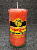 Topo Chico Mineral Water Glass Bottle Scented Soy Candle