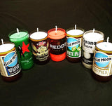 Miller Genuine Draft Misprint Beer Bottle Scented Soy Candle - ManCrafted