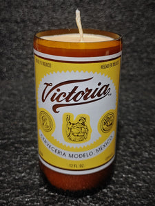 Victoria Beer Bottle Scented Soy Candle