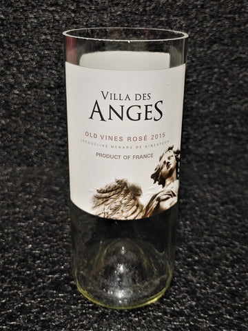 Villa Des Anges Rose - Wine Bottle Scented Soy Candle