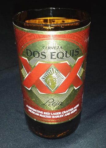 Dos Equis ManCrafted Beer Bottle Scented Soy Candles for mancave